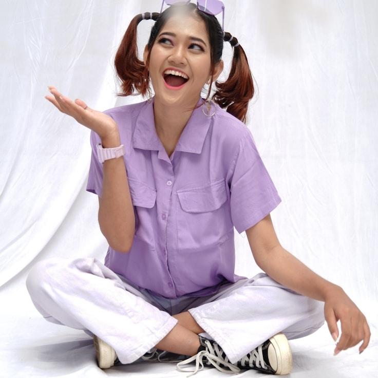 Creative Lead Designer reviewing corporate floral arrangements